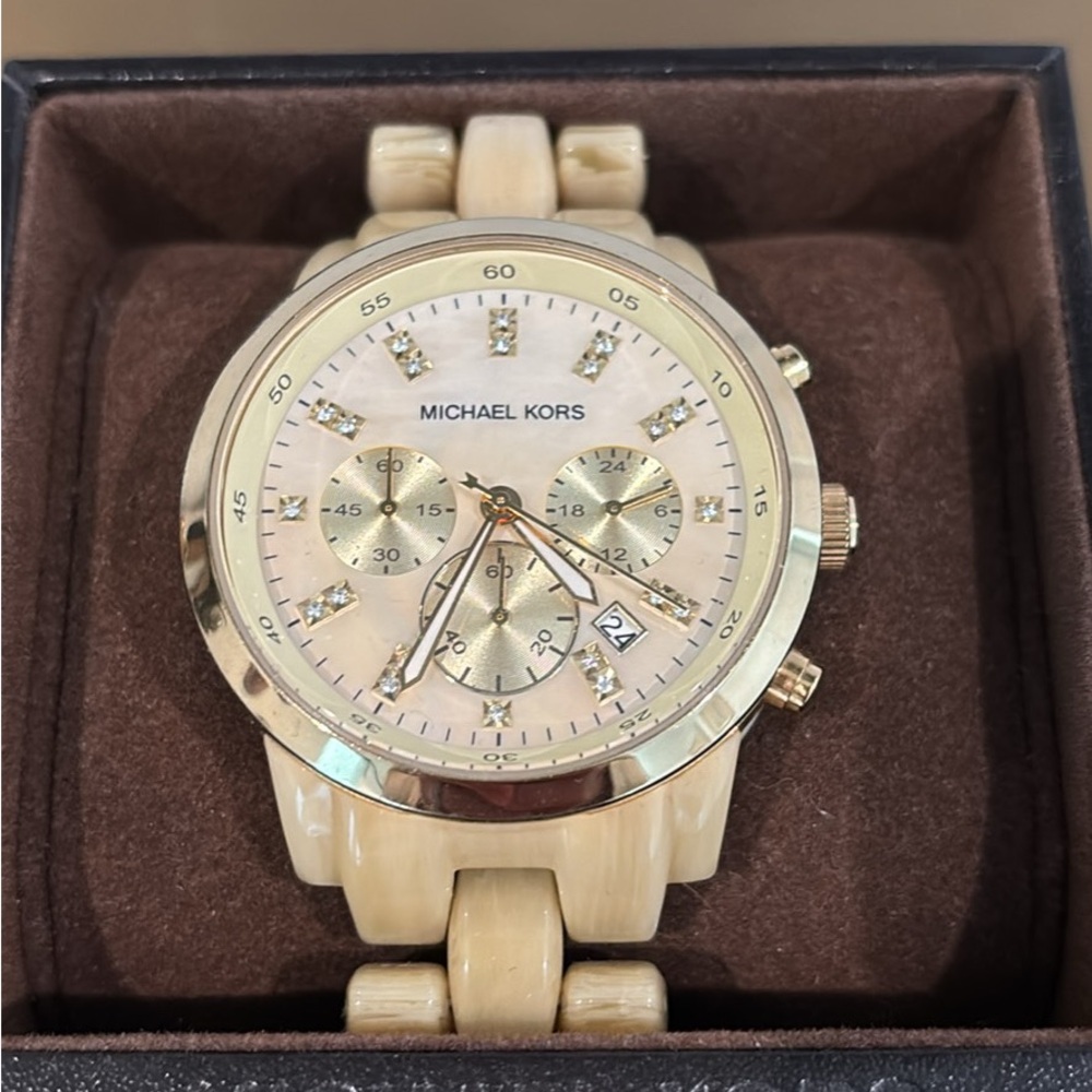 Michael Kors Large Bone Watch